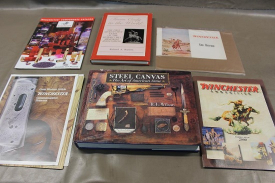 Winchester Literature and Hard Cover Books