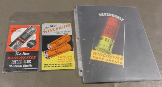 Three Winchester Advertisements in Protective Pages