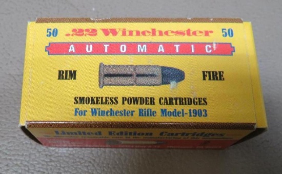 22 Winchester Automatic Ammunition
