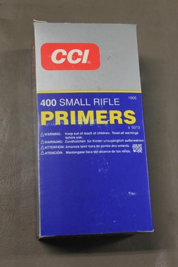 CCI Small Rifle Primers No. 400 NO SHIPPING