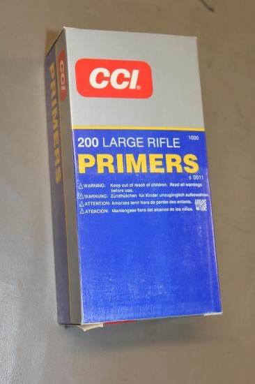 CCI Large Rifle Primers No. 200 NO SHIPPING