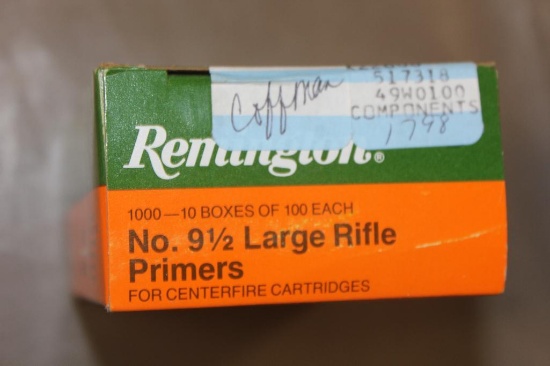Remington No. 9-1/2 Large Rifle Primers NO SHIPPING