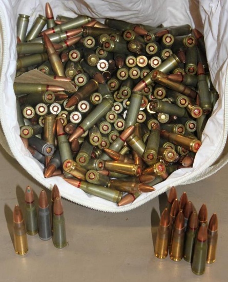 Bag Full of Mixed 7.62 X 39 Ammunition