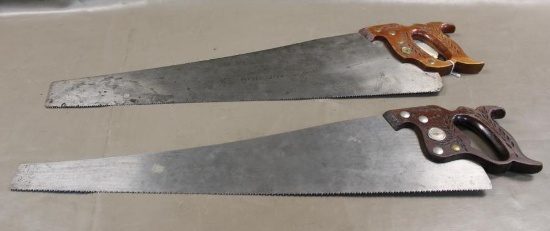 Two Winchester Collectible Handsaws