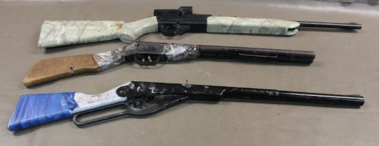 Two Daisy Pellet Guns and Old Toy Airgun