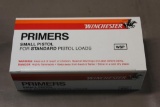 Winchester Small Pistol Primers for Standard Loads NO SHIPPING