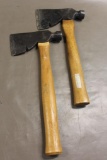 Pair of Winchester Hammer-Back Hatchets