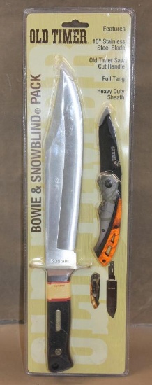 New in Packaging Old Timer Bowie and Snowblind Pack