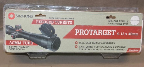 Simmons Protarget 4-12X 40mm Scope