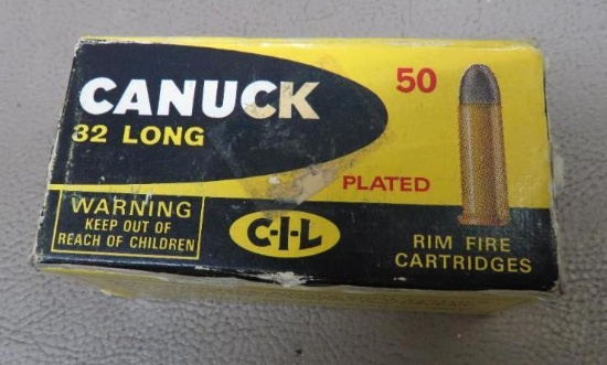 32 Long Rimfire Ammunition