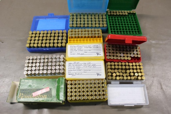 Mixed Reloaded Ammunition in Cases