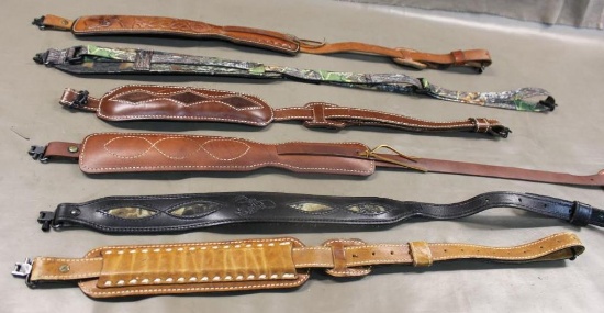 Six Padded-Shoulder Swivel Slings