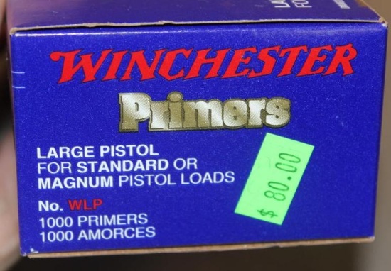 Box of 1000 Winchester Large Pistol Primers **NO SHIPPING**