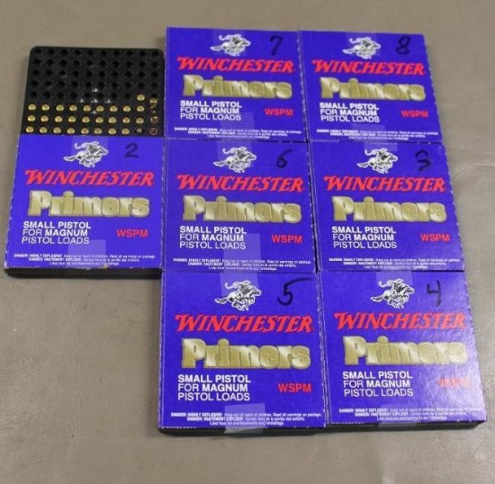 652 Winchester Small Pistol Primers NO SHIPPING