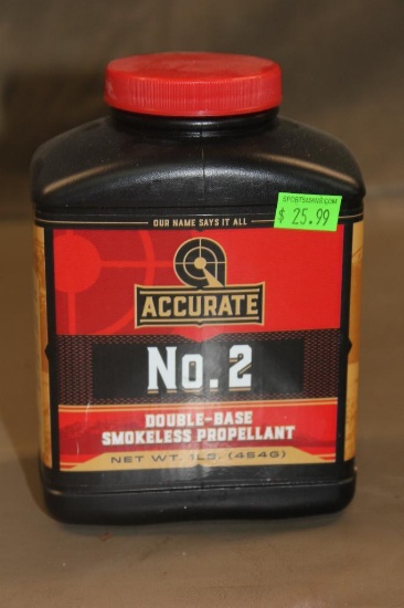 Accurate No. 2 Smokeless Propellant **NO SHIPPING**