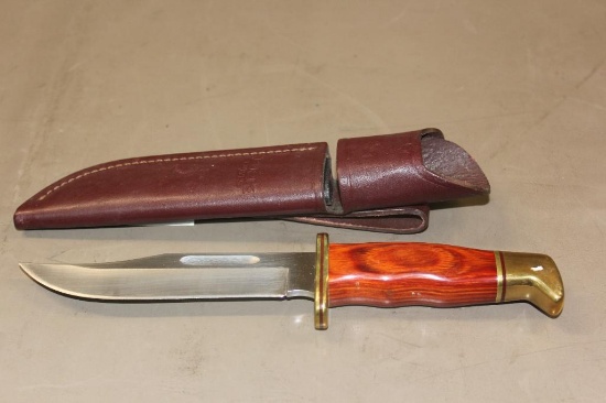 Buck 119 Fixed Blade Hunting Knife with Sheath