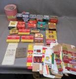 Empty Vintage Collector Ammunition Boxes and Powder Tins