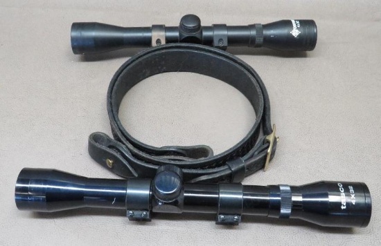 Two Scopes and a Leather Sling
