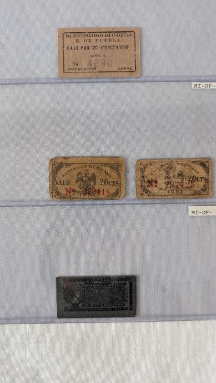 20 Centavo Paper Notes