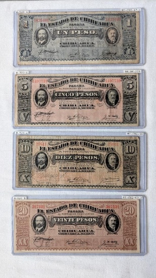 El Estado De Chihuahua Banknote Set