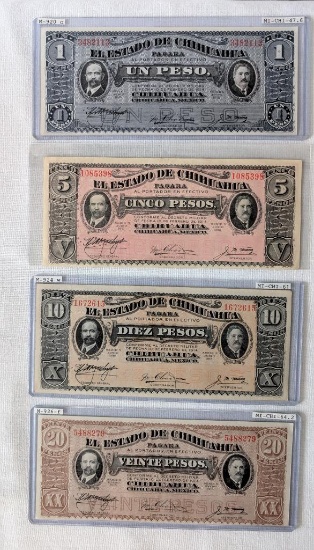 El Estado De Chihuahua Series Banknote Set