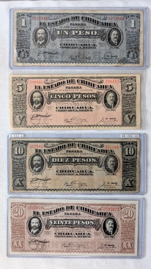 El Estado De Chihuahua Banknote Set