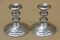Pair of Gorham Weighted Sterling Candlesticks