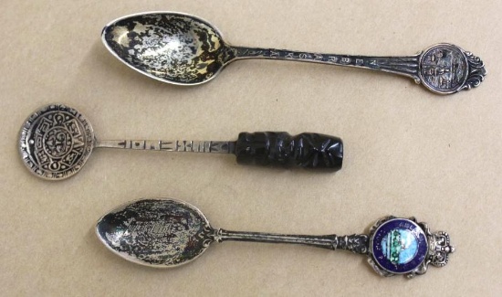 Silver Souvenir Spoons