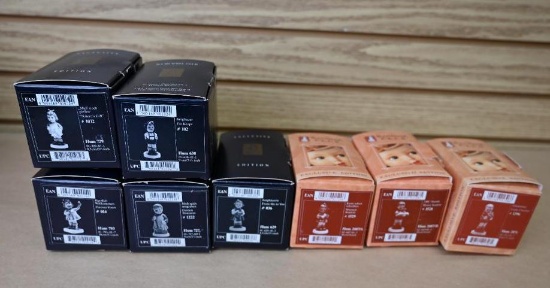 Eight Hummels with Boxes!
