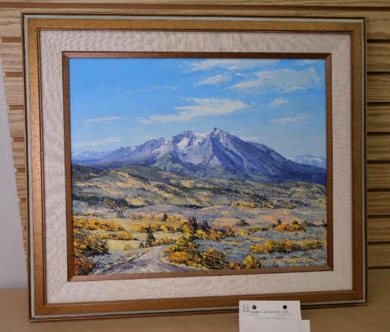 Autumn Near Carbondale Oil on Canvas by James Greer!