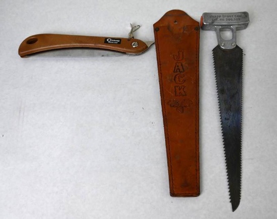 Knapp Sport Saw & Coghlan's Sierra Saw