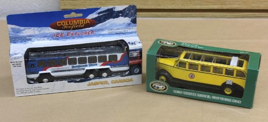 Two New in Packaging Diecast Buses