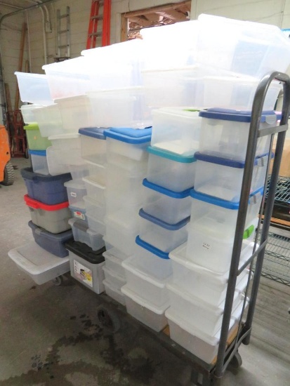 Massive Pile of Storage Bins