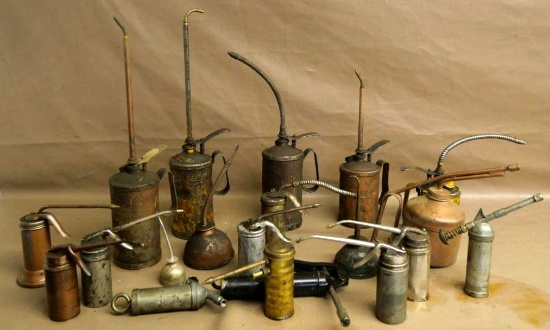Antique Oil Can Assortment