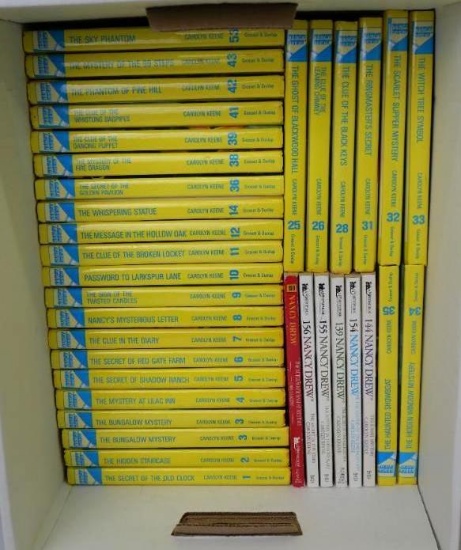Thirty Five Nancy Drew Books