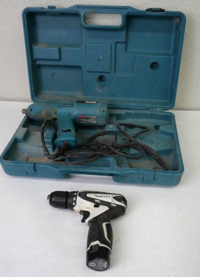 Makita 1/2" Impact Wrench & 3/8" Cordless Driver