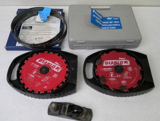 Saw Blades, Plane & Car Body Tools