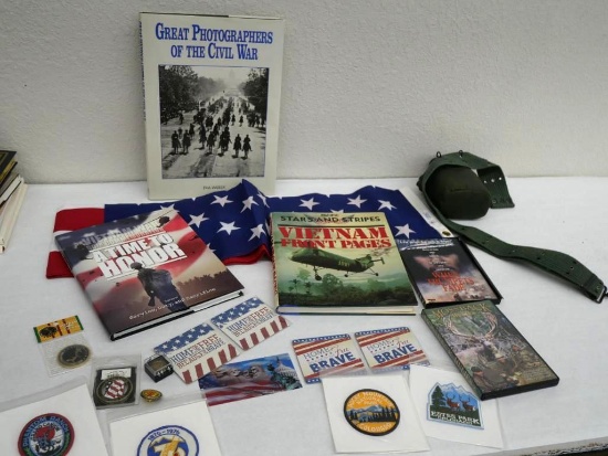 Breezelite 3x5 Flag & War Books