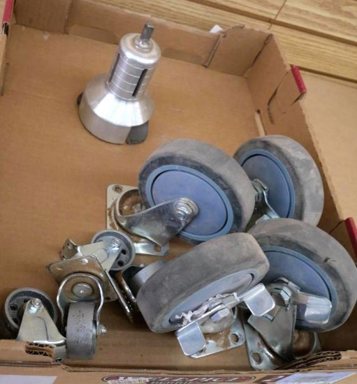 Lumberjack TTR1500 4.5" Bit & Two Sets of Casters