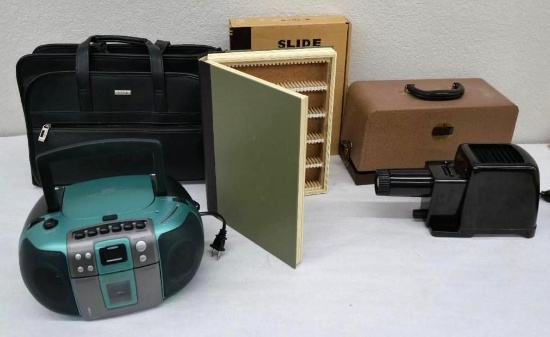 Kodaslide Merit Projector & Slide File Book