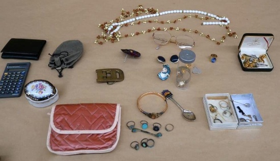 Estate Jewelry with Sterling Rings & More!