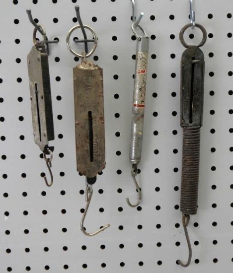 Four Antique Scales