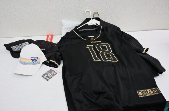 Black XL Nike Jefferson Vikings Jersey