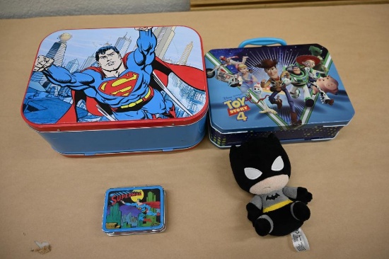 Superman / Toy Story 4 Lunch Boxes