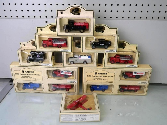 Nine Lledo Commemorative Models