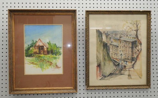 Two Signed Watercolors!
