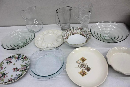 Excellent Mid-Century Glass and Ceramics