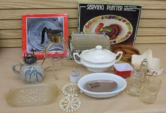 Collectible Antique Ceramics and Mixed Glassware