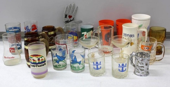 Mixed Collectible Glassware