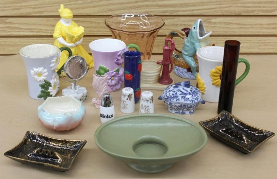 Colorful Ceramics and Glass